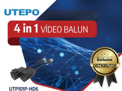 Utepo 4 in 1 Video Balun Stoklarımızda !..
