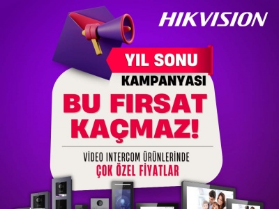 Video Intercom Ürünlerinde Büyük Yıl Sonu Kampanyası!..