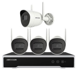 Hikvision Wi-Fi Kit (4 Bullet Kamera 1 NVR) (NK42W0H-1T)