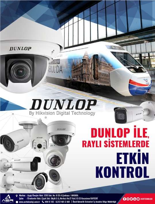 Dunlop ile Tren, Metro, Tramvay v.b. Tüm Çözümler !..